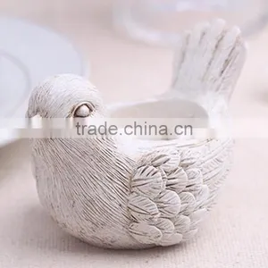 Popular Resin Elephant and Bird Tea Light Candle Holder as Wedding Party Gifts thumbnail-5