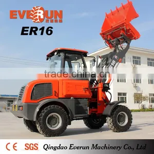 New Everun Brand 1.6 Ton Small Wheel Loader For Sale thumbnail-5