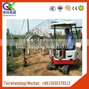 Small Agricultural Hydraulic Excavator Made in China Qingke Machinery thumbnail-5