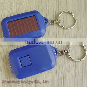 The Eco Friendly Energysaving Solar LED Keychain Light thumbnail-1