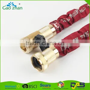 Custom Logo Priting Brass Fitting Magic Flexible Garden Water Hose 25 50 75 100 150 FT thumbnail-2