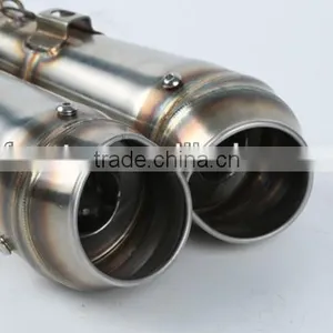 For SUZUKI GSX-R600 2011- SM Motorcycle Exhaust Pipe LASER "X-Treme" Slip-on Mufflerset "GP-style" D70 thumbnail-1