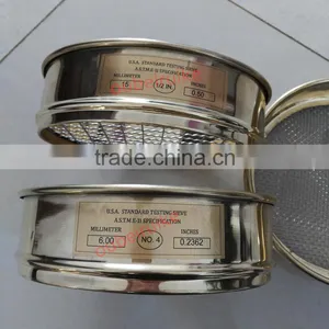 ASTM. Standard Woven Wire Mesh Copper Test Sieve thumbnail-6