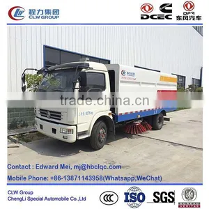 Dongfeng 4*2 Type 120hp 7 Ton Road Cleaning Truck thumbnail-1