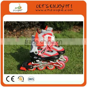 2014 Wholesale Adjustable Soft Ice Hockey Inline Skate thumbnail-1