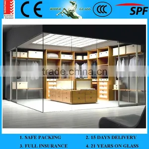 High Quality 1.3-19mm Folding Door Glass Bullet Proof Sliding Bifold Glass Door & AS/NZS2208 thumbnail-6