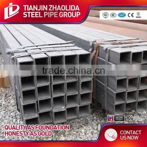 ASTM A500 Hot Dipped Galvanized Square & Rectangualr Steel Hollow Sections Price per Ton thumbnail-2