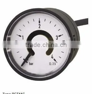 Bourdon Tube Pressure Gauges With Electrical Output Signal Standard Version, Cable Outlet Type PGT11C thumbnail-1