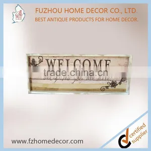 Popular Design Vintage Wooden Picture Frame With Metal Decor thumbnail-3