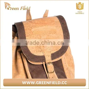 Beautiful Ladies Cork Leather Backpack Environmental Women Bag thumbnail-3