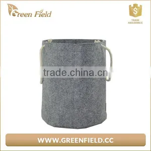 New Style Round Felt Storage Bag With Handles thumbnail-2