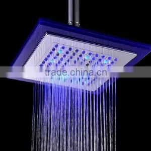 8" Glow Temperature Sensor LED Top Spray With ABS Material thumbnail-3