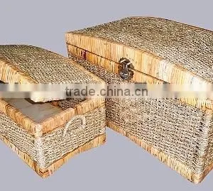 Outdoor Rattan Storage Trunk Furniture thumbnail-6