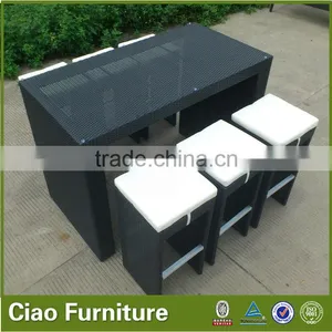 Simple Leisure Bar Set 6PCS Outdoor Bar Furniture Set thumbnail-1