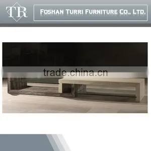 Modern Iran Travertine Unique TV Stand thumbnail-3