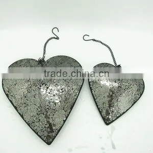 Factory Wholesale Metal Hanging Heart Decoration thumbnail-1