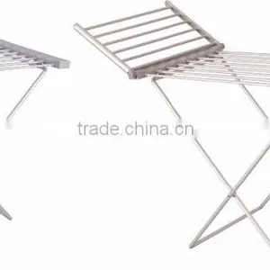 ELECTRIC HEATED CLOTHES AIRER DRYER HORSE RACK INDOOR LAUNDRY FOLDING WASHING thumbnail-2