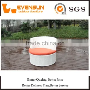5PC Rattan Material Stacking Sofa Set Patio Wicker Furniture thumbnail-5
