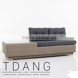 Sunvilla Wicker Furniture Set - Outdoor Patio Sofa Set - Poly Rattan Material thumbnail-2
