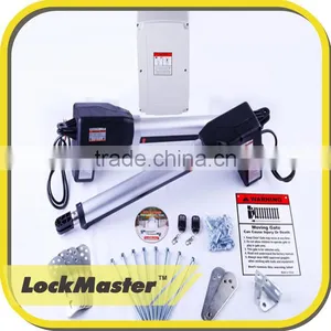 Gate Operators Type Solar Dual Arm Swing Gate Opener thumbnail-1