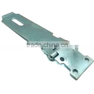 Latch Lock, Zinc Plated Safety Hasp With Loose Staple, Door Hasp, Steel Hasp Staple Set thumbnail-5
