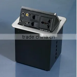 Air Support Desktop Electric Power Strip Socket With Usb Intereface thumbnail-1