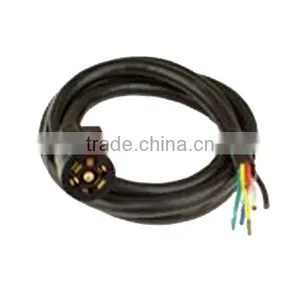 7 Way Trailer Cords With RV Connector thumbnail-1