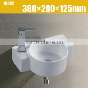 Bathroom Hand Wash Porcelain Wall Mounted Sink thumbnail-1