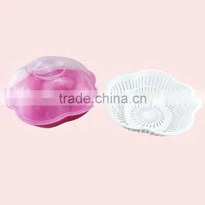 Plum Shaped Plastic Strainer With Tray & Cover thumbnail-4
