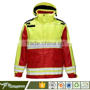 Hi Vis Aramid Fireproof Fire Resistant Coverall thumbnail-1