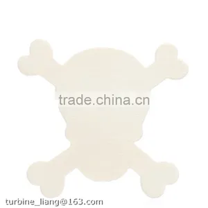 New Design Wood Skull Cut Decoration thumbnail-2