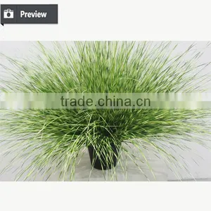 Artificial Potted Grass Synthetic Onion Grass in Pot Weed Grass Pots Plant thumbnail-2
