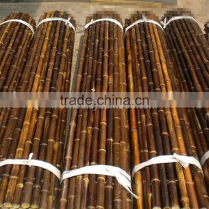 Natural Clean Dry Straight Cheap Treated Black Bamboo Poles thumbnail-1