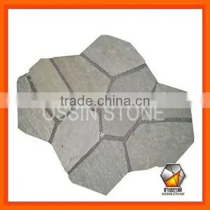 Meshed Slate Flagstone Paving Stone thumbnail-1