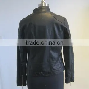 New Arrival Fashional Pure Dubai pu Leather Jackets for Men thumbnail-2