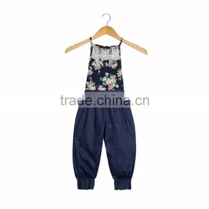 Wholesale New Rompers Backless Baby Girl Jumpsuits 2017 Kids Long Pants Kids Clothes thumbnail-5