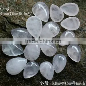 Quality Drop Shape Rose Quartz Charms Diy Drop Shape Rose Quartz Jewelry Accessories 2016 thumbnail-1