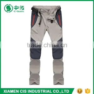 Hot Sale Waterproof Quick Dry Softshell Outdoor Climbing Hiking Pants for Men thumbnail-1