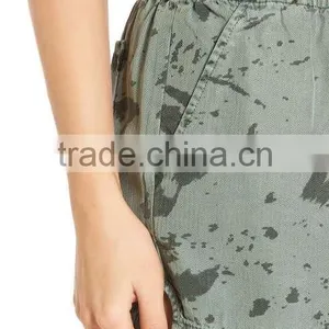 MGOO Factory Supplied Latest Design Women Shorts Custom Print Joggers Gym Wear Sporty Laid-back Pants thumbnail-4