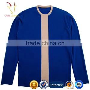 Handsome Mens Woolen Cheap Cashmere Thick Sweater thumbnail-4