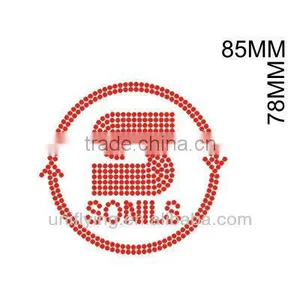 Red Arrow Fashion Hot-fix Stone Pattern thumbnail-1