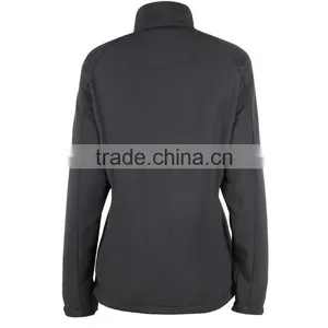Cool Black Camping Sport Softshell Jacket for Women thumbnail-2