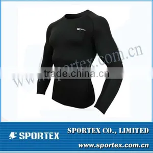 Sport Compression Shirt / Long Sleeve Tight Shirt / Men's Compression Sportswear for Men thumbnail-1