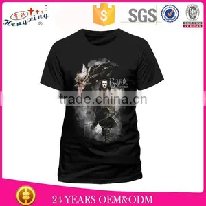 Digital T-shirt Printing Machine Design Your Own T Shirt 100% Cotton Custom Men's T Shirt Printing thumbnail-2