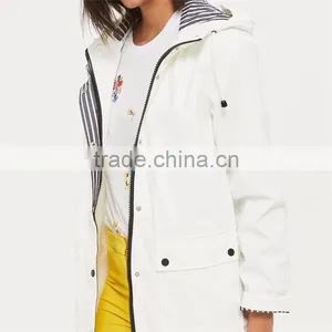 2017 OEM Hot Sale Petite Anti-wind Jacket With Patch Pockets for Women thumbnail-2