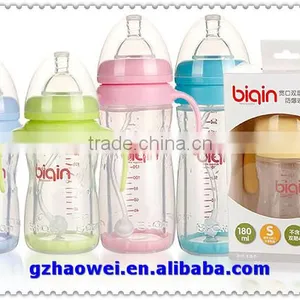 Eco-friendly Wide Neck Baby Feeding Vacuum Bottle With Handle thumbnail-2