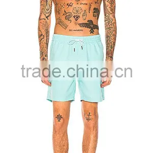 High Quality Custom Embroidery Pattern Plain Men Swim Short & Beach Shorts & Board Shorts thumbnail-4