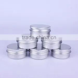 R1943H 10g Aluminium Jar 10ml Small Metal Tin Round Boxes Container thumbnail-2
