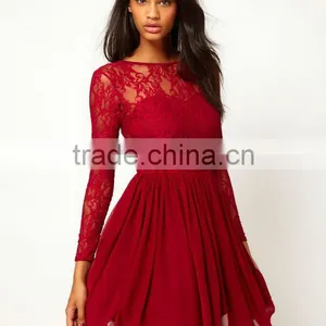 Lace Sweetheart Tutu Skater Dress thumbnail-1