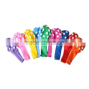Latex Balloons Party Decoration Round At Random Dot Pattern thumbnail-3